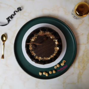 Hazelnut Truffle Cake